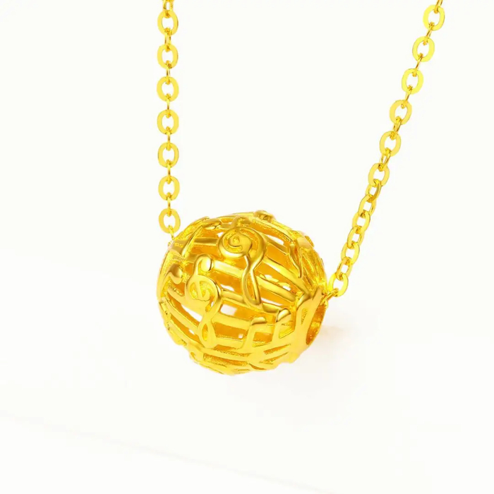 黄金吊坠